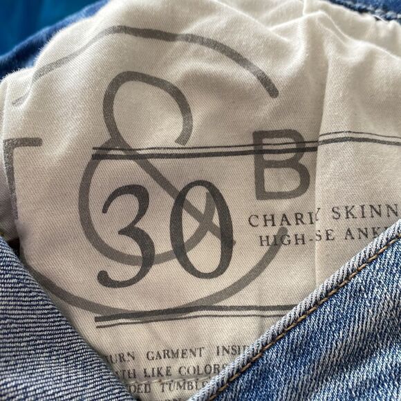 TREASURE & Bond Charity Skinny High Rise Ankle Jeans (Size:30) - Picture 14 of 14